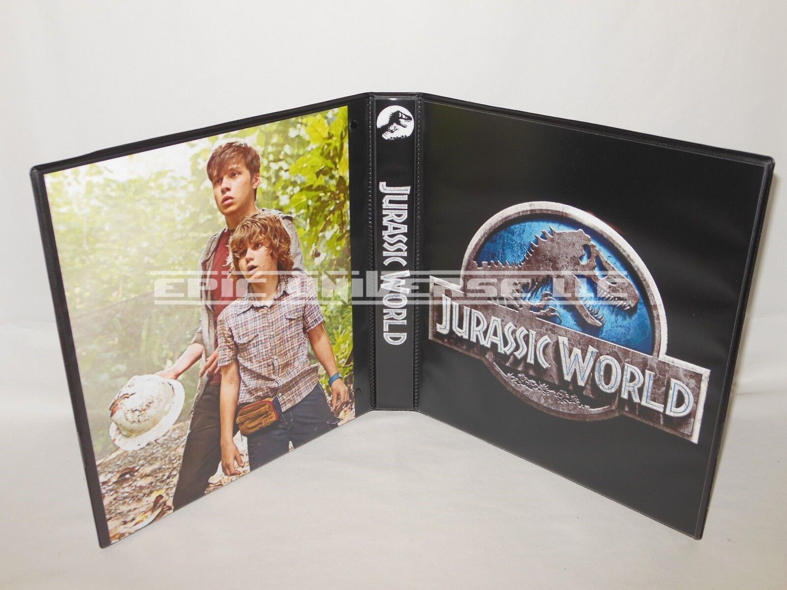 Custom Made 1-Inch Jurassic World Movie Collector's Album Binder