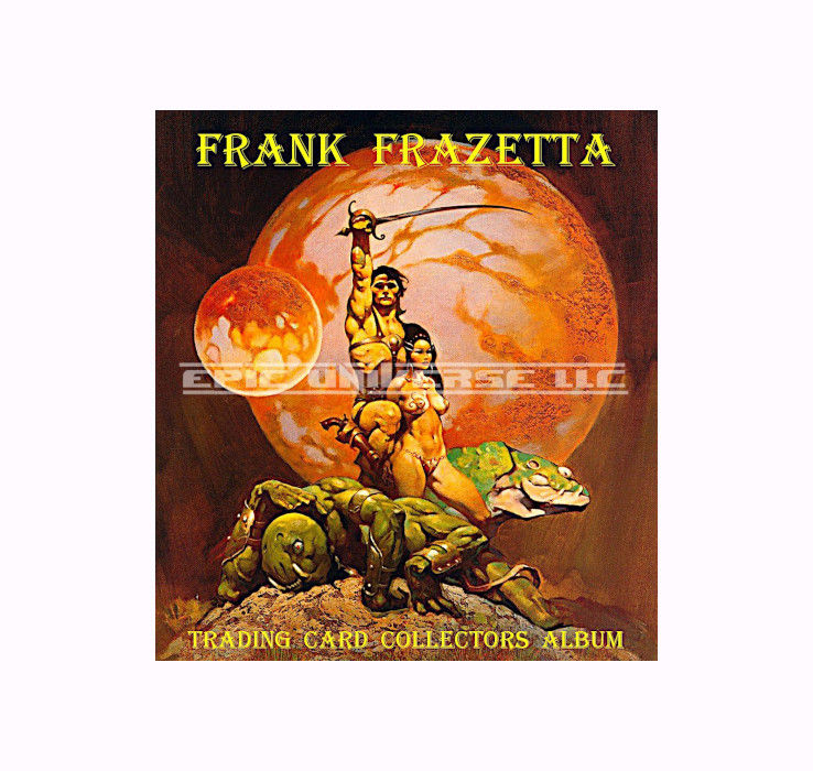 Thumbnail: Custom Made 1-Inch 1991 Frank Frazetta Trading Card Album Binder