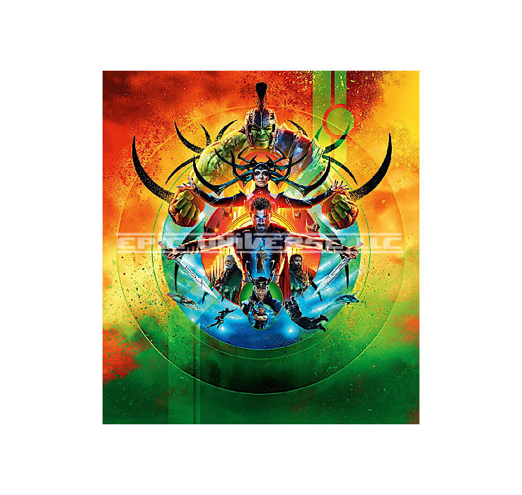 Thumbnail: Custom Made 2-Inch 2017 Thor Ragnarok Trading Card Album Binder