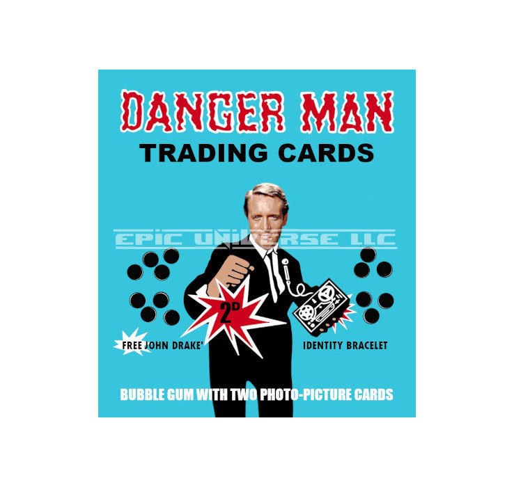 Thumbnail: Custom Made 1-Inch 1956 Danger Man Trading Card Album Binder
