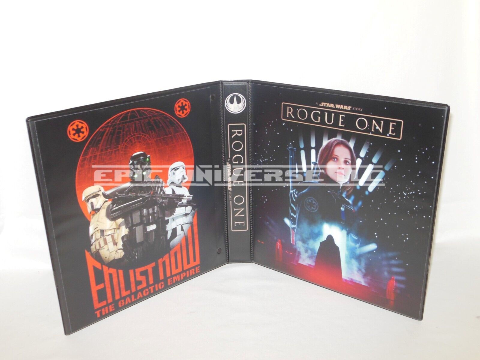 Custom Made 1-Inch 2018 Star Wars Rogue One Trading Card Album Binder