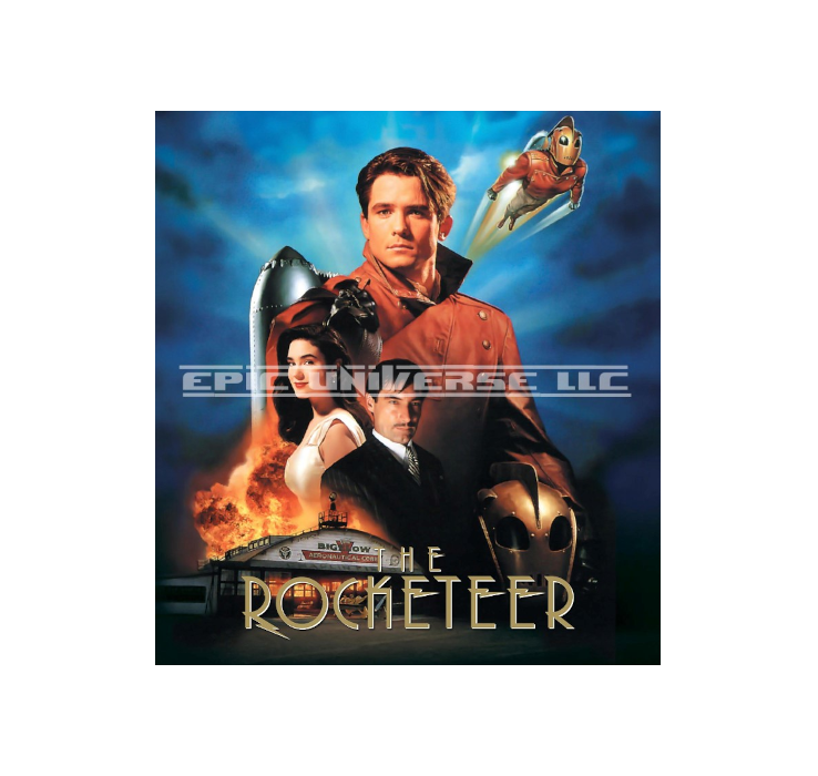 Thumbnail: Custom Made 1-Inch 1991 The Rocketeer Trading Card Album Binder