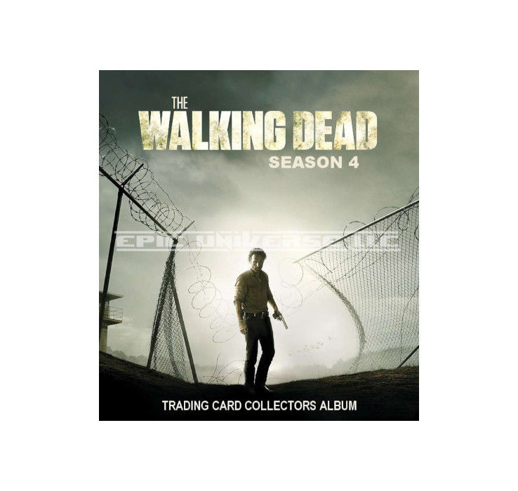 Thumbnail: Custom Made 1-Inch 2014 The Walking Dead Season 4 Trading Card Album Binder