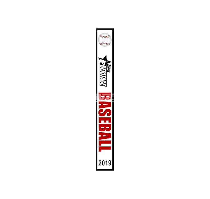 Thumbnail: Custom Made 1-Inch 2019 Topps Heritage Baseball Trading Card Album Binder