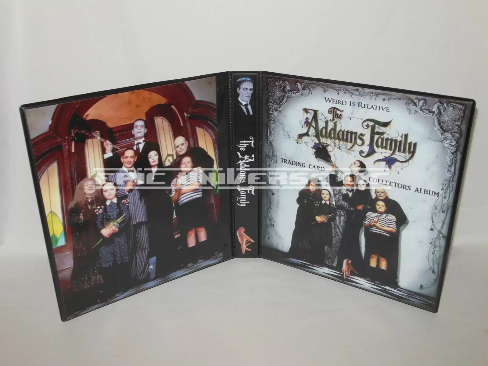 Custom Made 1-Inch 1991 The Addams Family Trading Card Album Binder