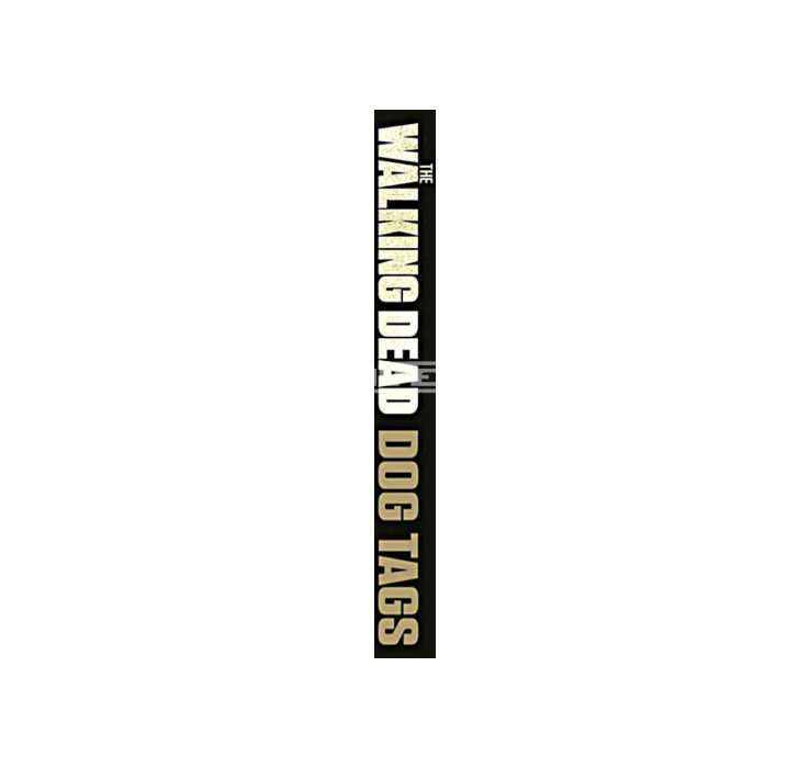 Thumbnail: Custom Made 1-Inch 2016 The Walking Dead Dog Tags Collector's Album Binder
