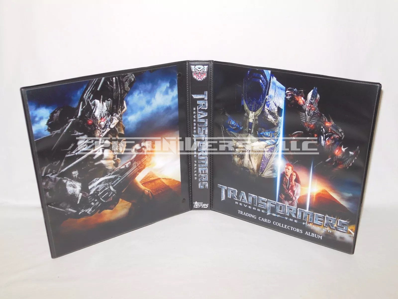 Custom Made 1-Inch 2009 Transformers Revenge of the Fallen Trading Card Binder