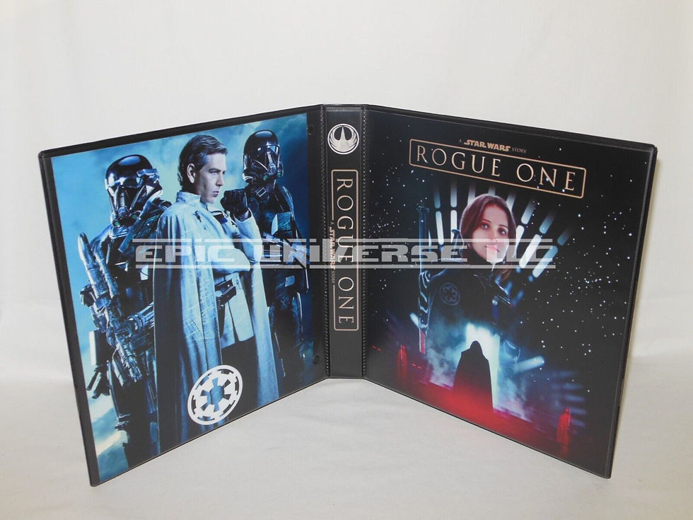 Custom Made 1-Inch 2018 Star Wars Rogue One Trading Card Album Binder