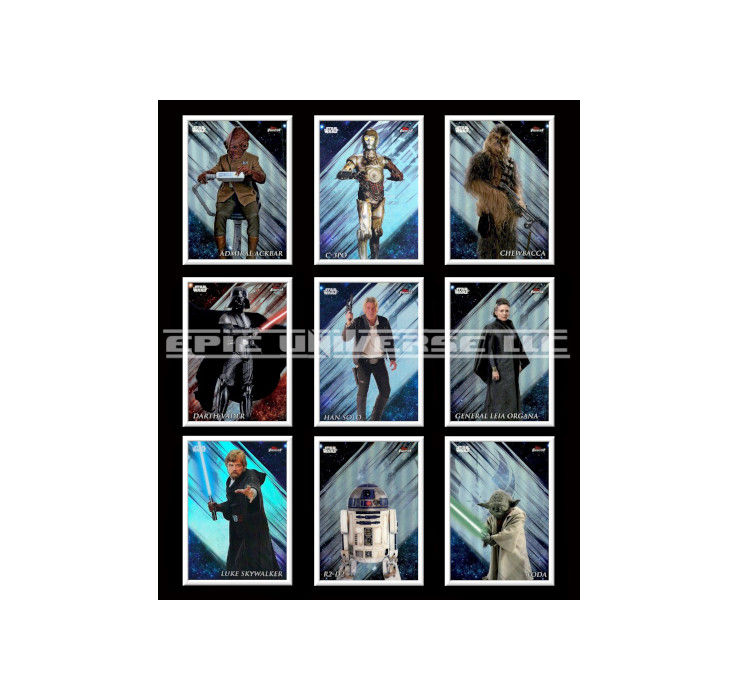 Thumbnail: Custom Made 1-Inch 2018 Star Wars Finest Trading Card Album Binder