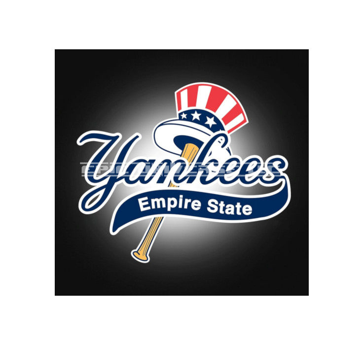 Thumbnail: 2-Inch New York Yankees Baseball Collector's Front Album Binder Cover.