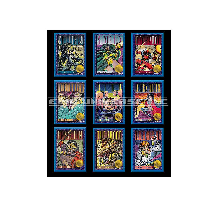 Thumbnail: Custom Made 1-Inch 1993 Jim Lee's The Uncanny X-Men Series 2 Trading Card Binder