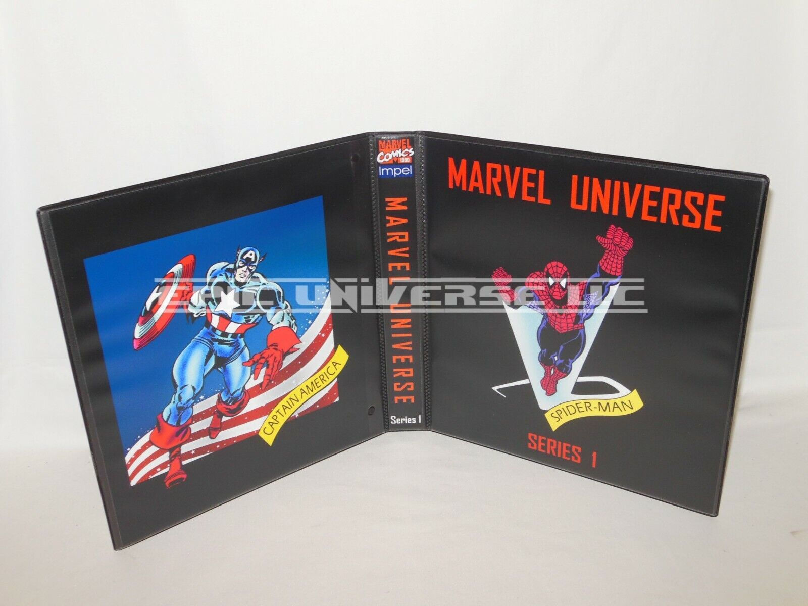 Custom Made 1-Inch 1990 Marvel Universe Series 1 Trading Card Album Binder