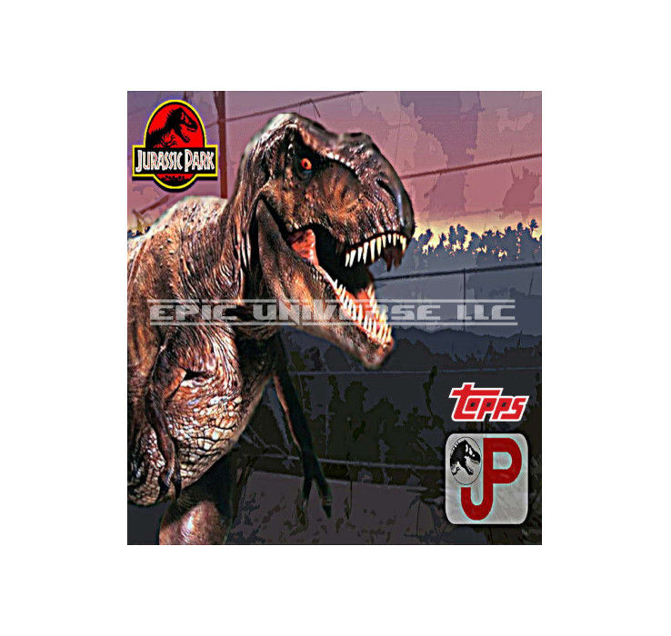 Thumbnail: Custom Made 1-Inch 1993 Jurassic Park Trading Card Album Binder