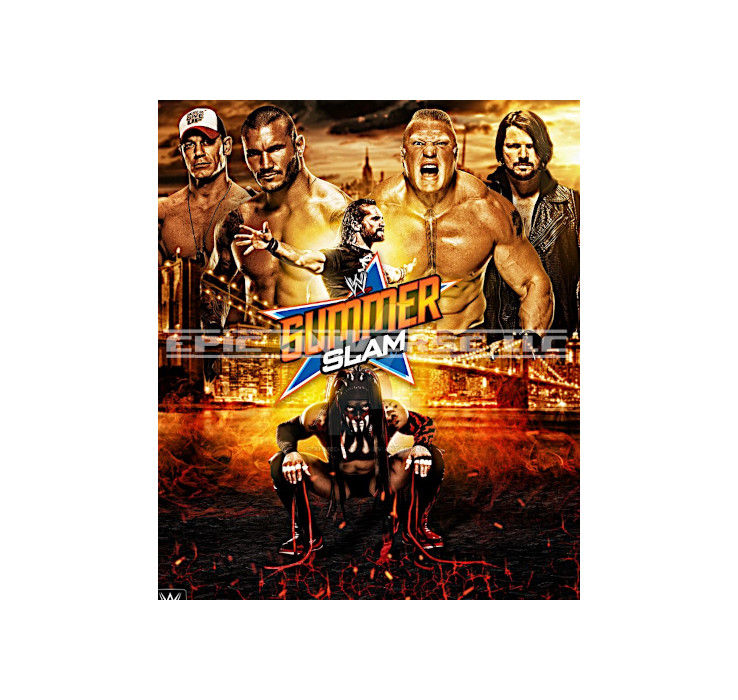 Thumbnail: 1-Inch WWF Summer Slam Wrestling Collector's Album Binder.