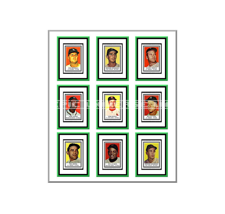 Thumbnail: Custom Made 1-Inch 1962 Topps Baseball Trading Card Album Binder