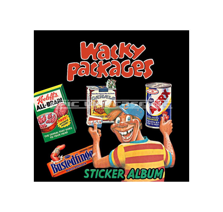 Thumbnail: Custom Made 3-Inch Wacky Packages Card Album Binder