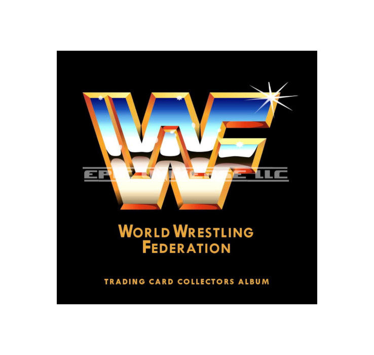 Thumbnail: 3-Inch WWF World Wrestling Federation Collector's Front Album Binder Cover.