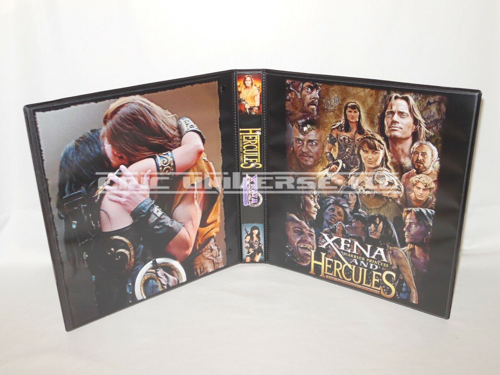 Custom Made 1-Inch Hercules and Xena Collector's Album Binder