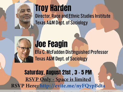 Critical Race Theory Forum - Space is Limited - RSVP Now!