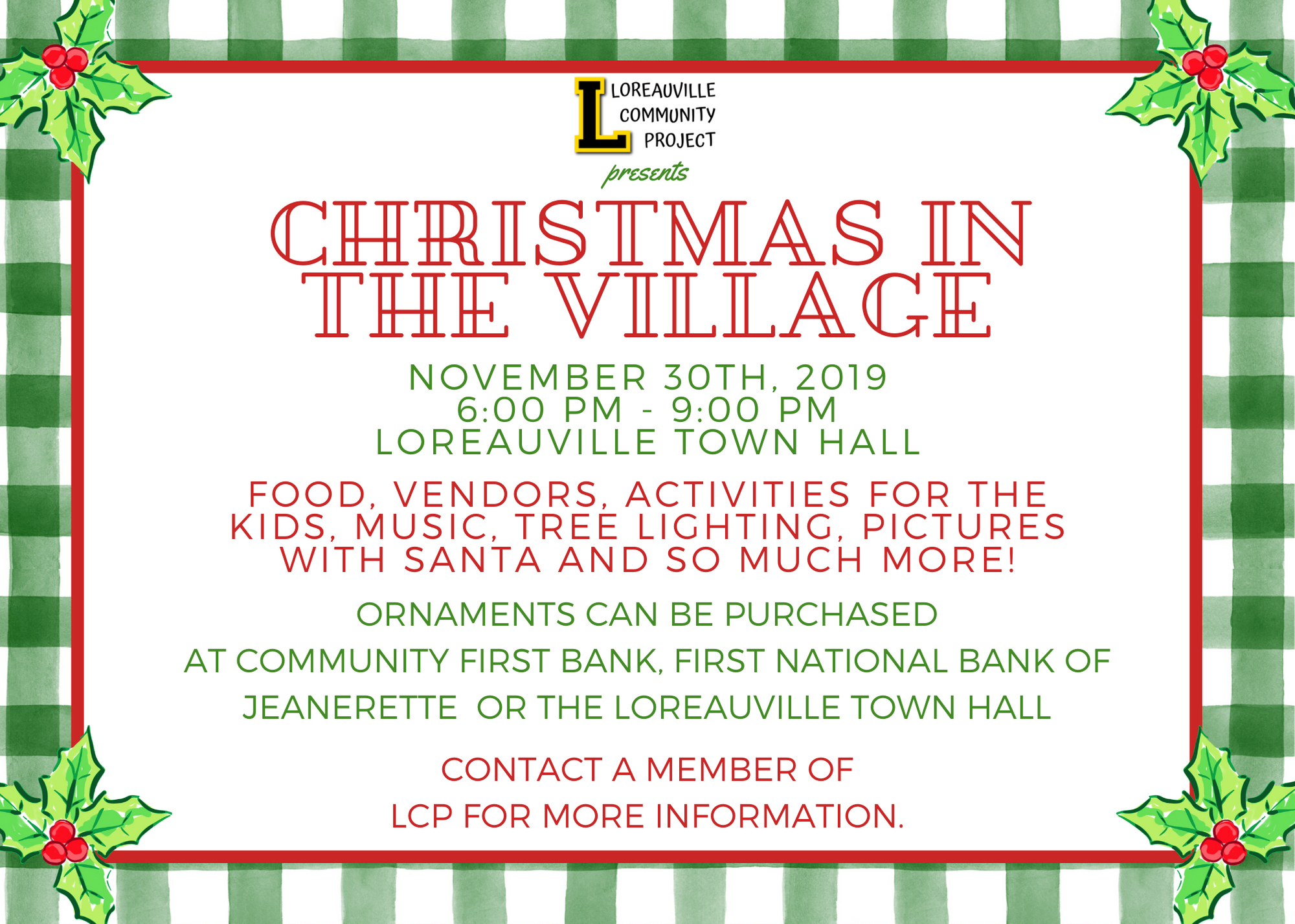 Home Loreauville Community Project