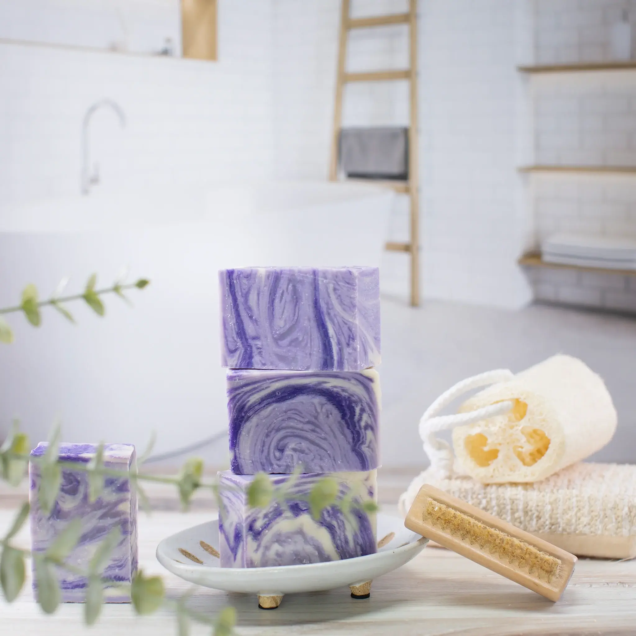 Lavender honey soap