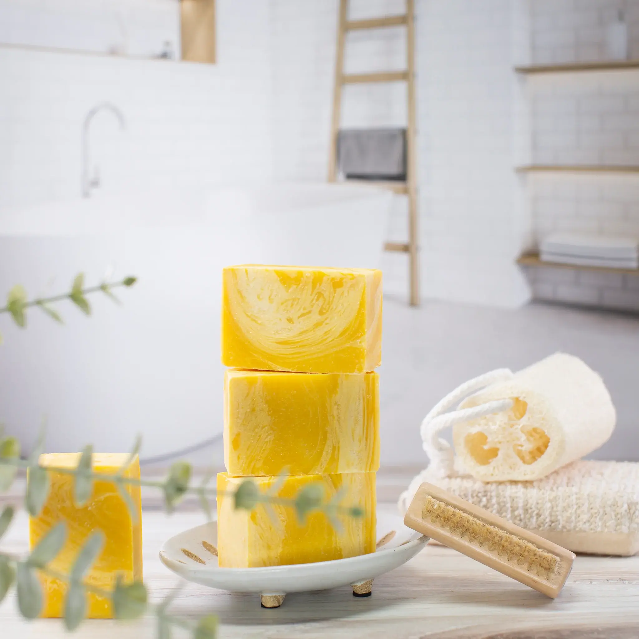 Thai Lemongrass Honey Soap bar -5oz