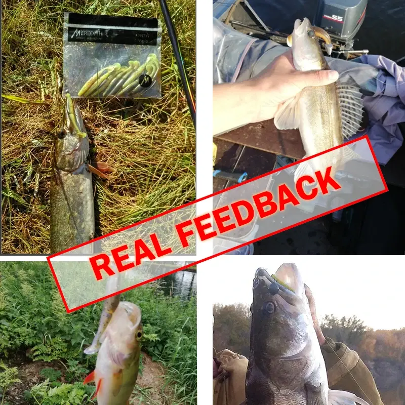 Thumbnail: MEREDITH Soft Plastic Swimbait Crazy Shiner 70mm 90mm 110mm 130mm