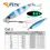 Thumbnail: Micro Metal Jig Saltwater Fishing Lure 3g7g10g15g