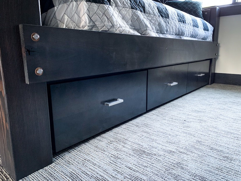 Thumbnail: Under Bed Storage for Grown Up Bunks