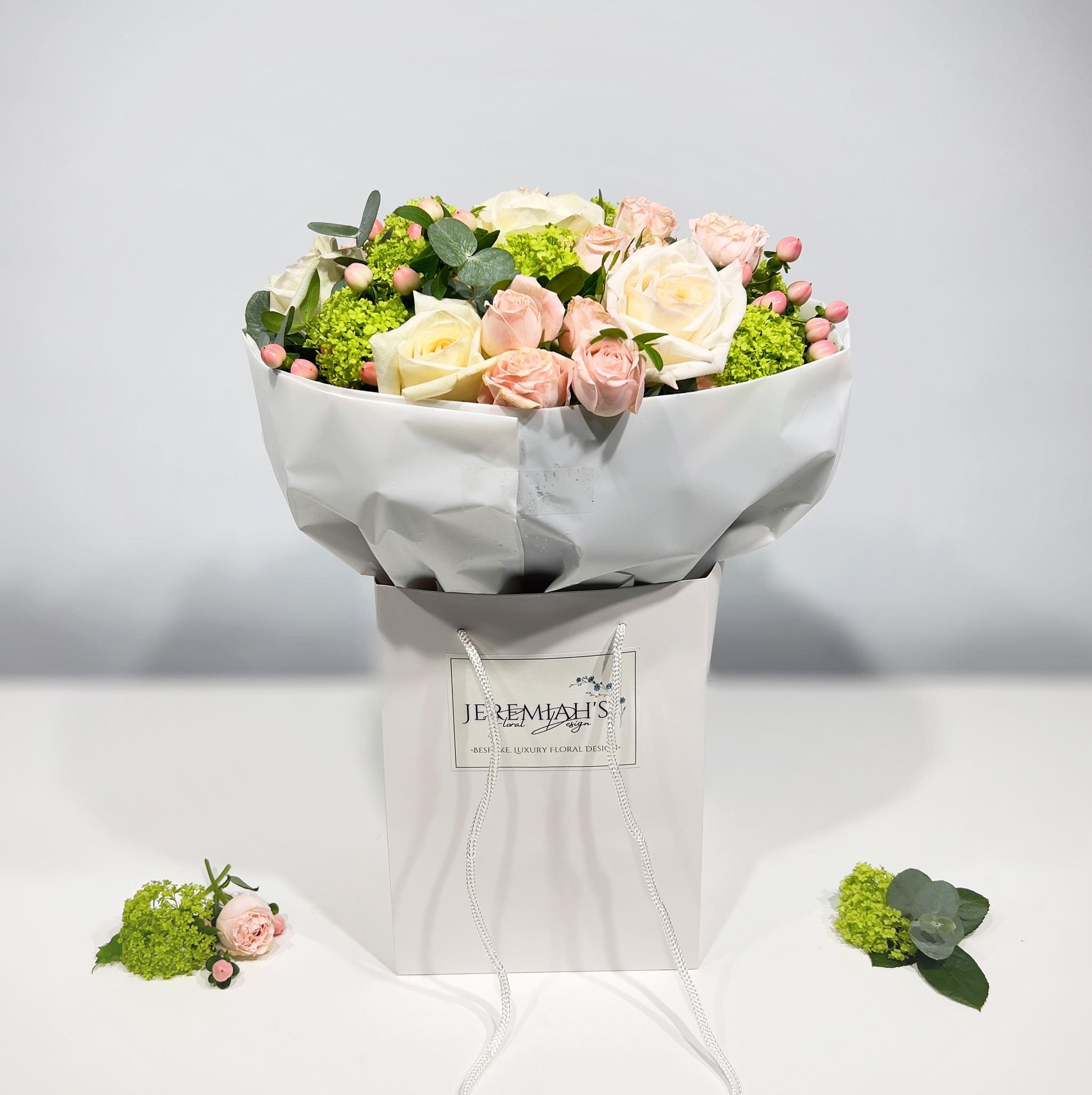 Luxury Hand-Tied Bouquet: 'Perfectly Pastel'