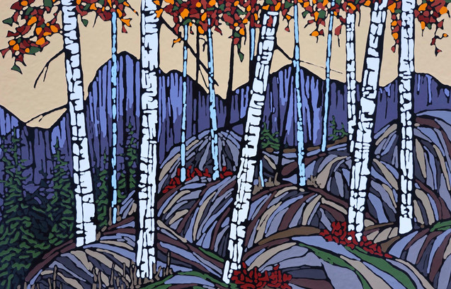 On The Ridge 24x36