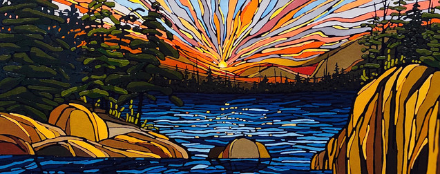Last Night 16x40 SOLD