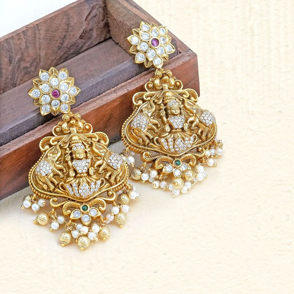 Temple Jewellery Collection - Saincher Jewellers, Hyderabad