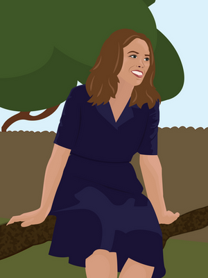 Illustrated Self-Portrait