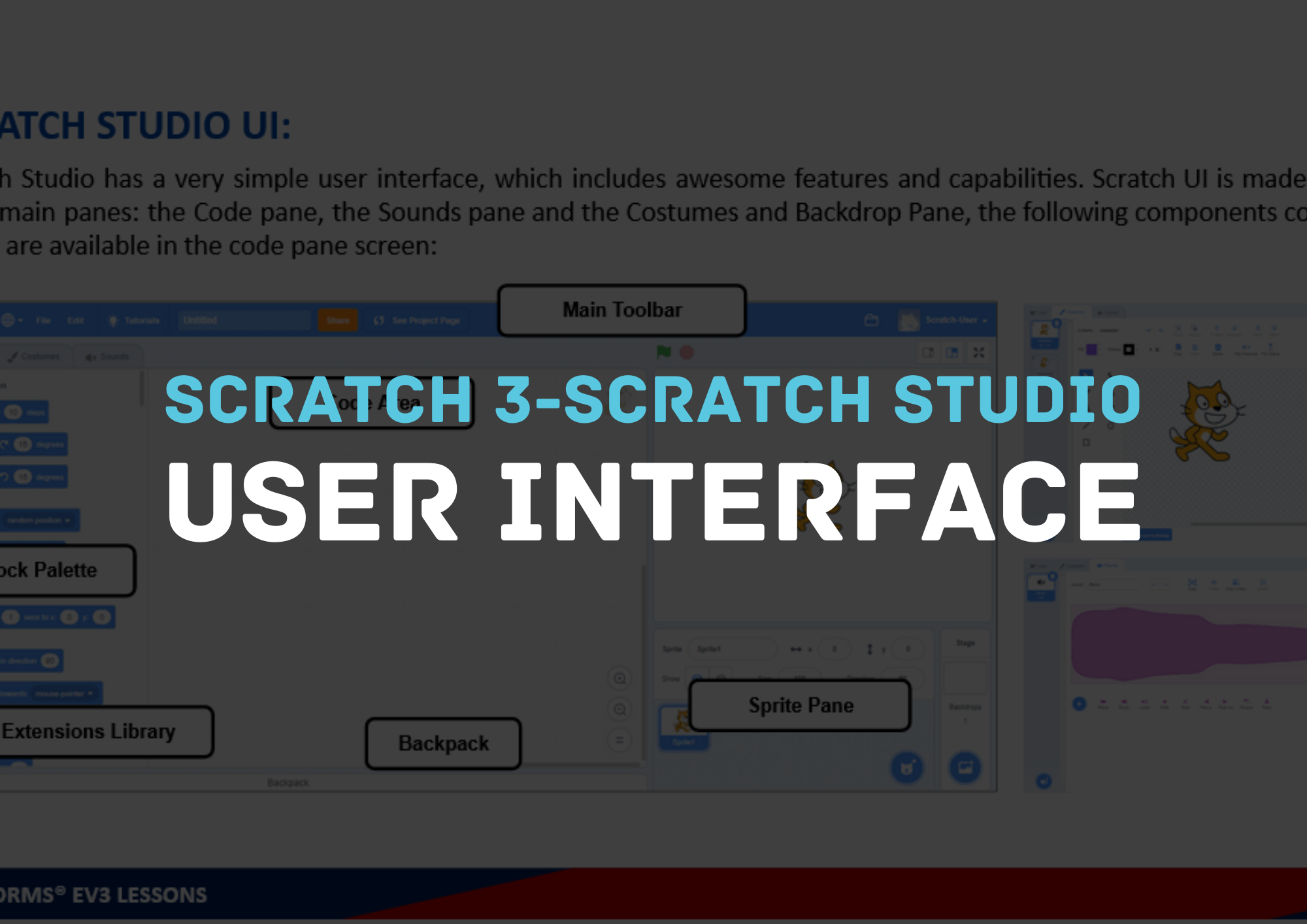 SCRATCH USER INTERFACE
