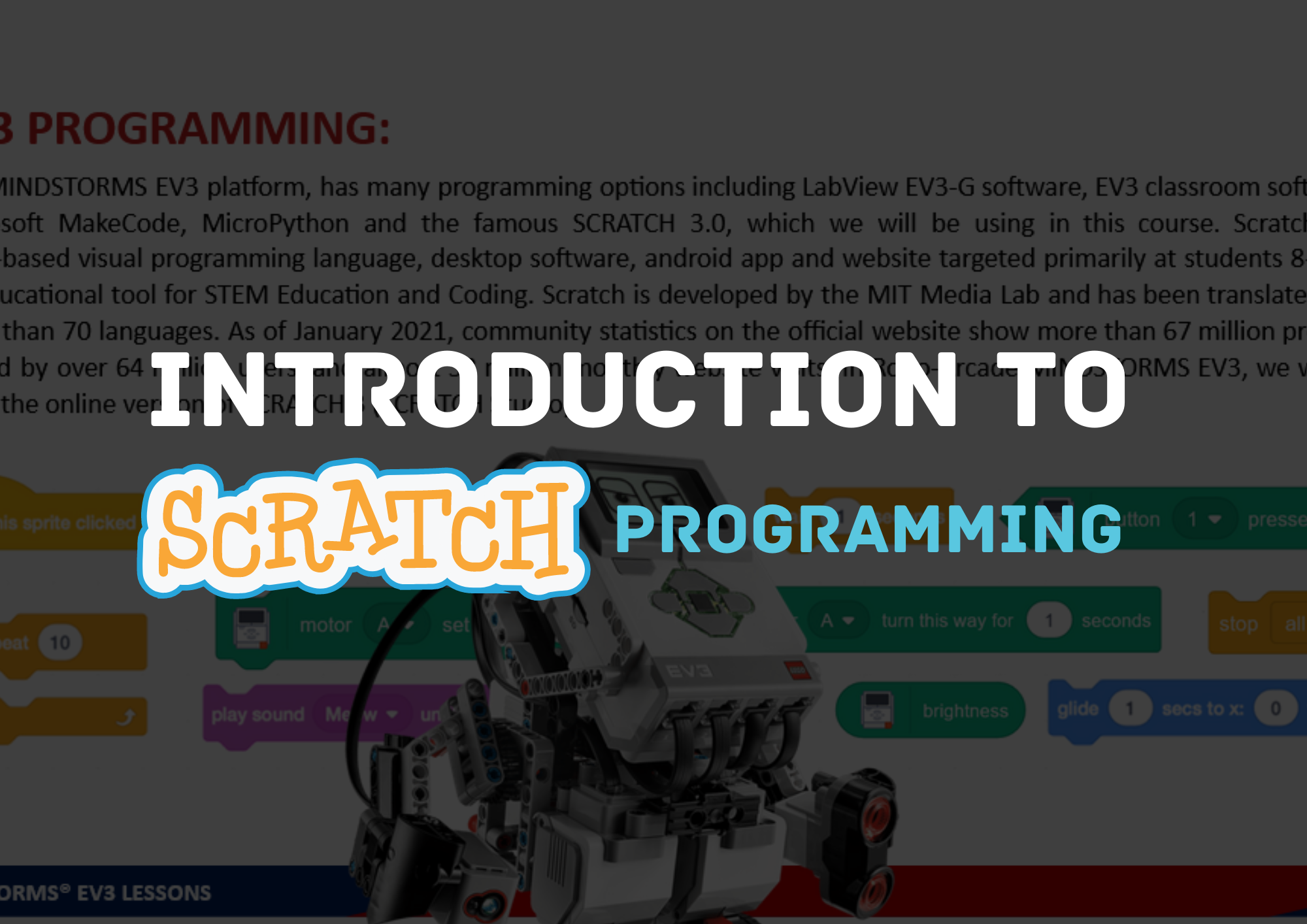 BASICS OF SCRATCH 3
