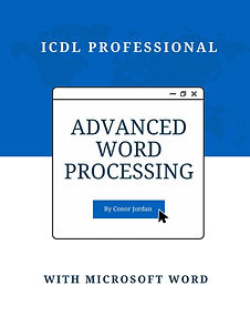 Advanced Word Processing Front Cover Image