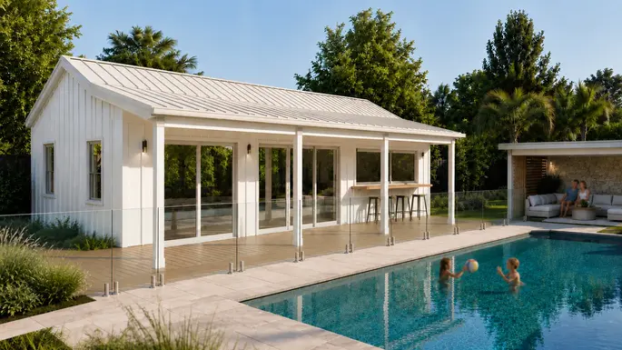 Architect Pool House, Minor Dwelling, Granny Flat, Auckland