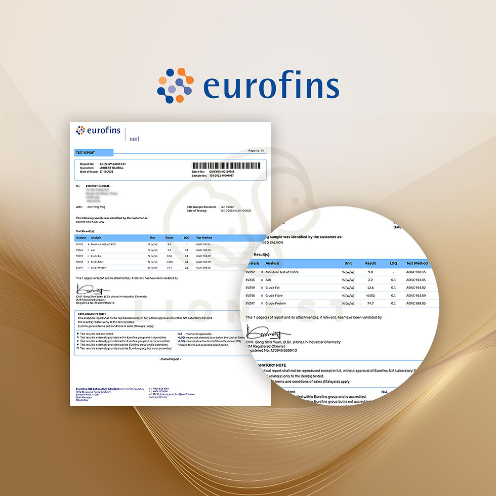 Thumbnail: LIONEST FD Salmon 100g