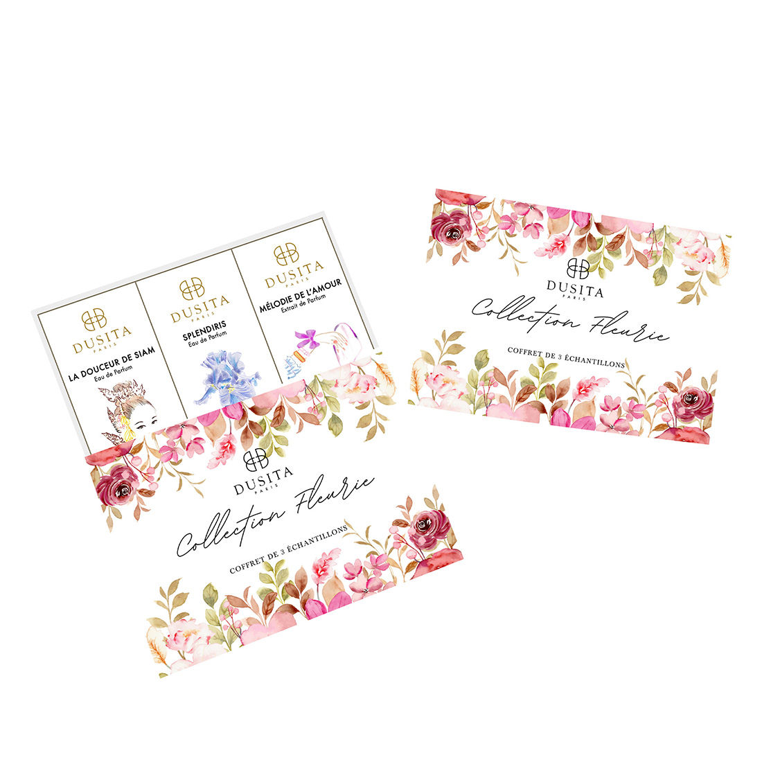 Trio d'Échantillons - Collection Fleurie