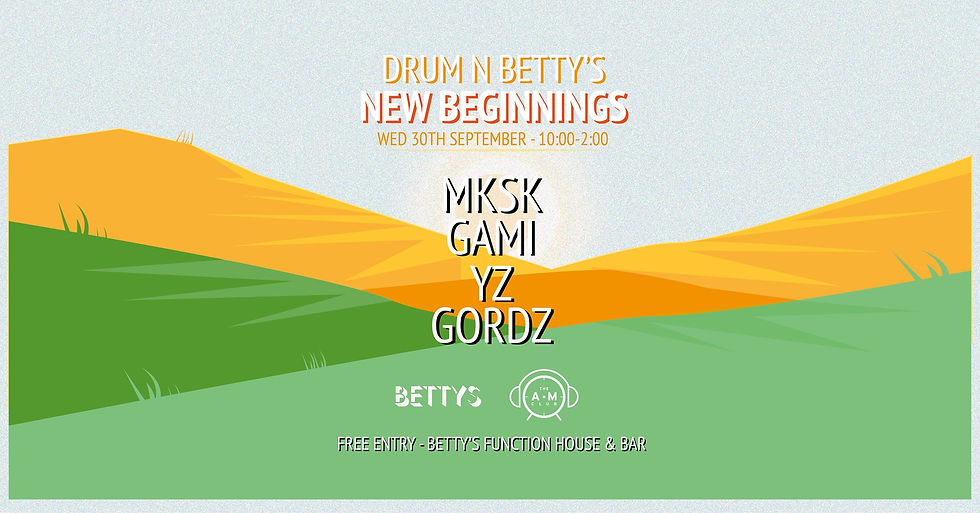 Drum N Bettys - New Beginnings