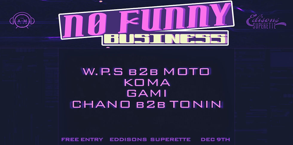 No Funny Business