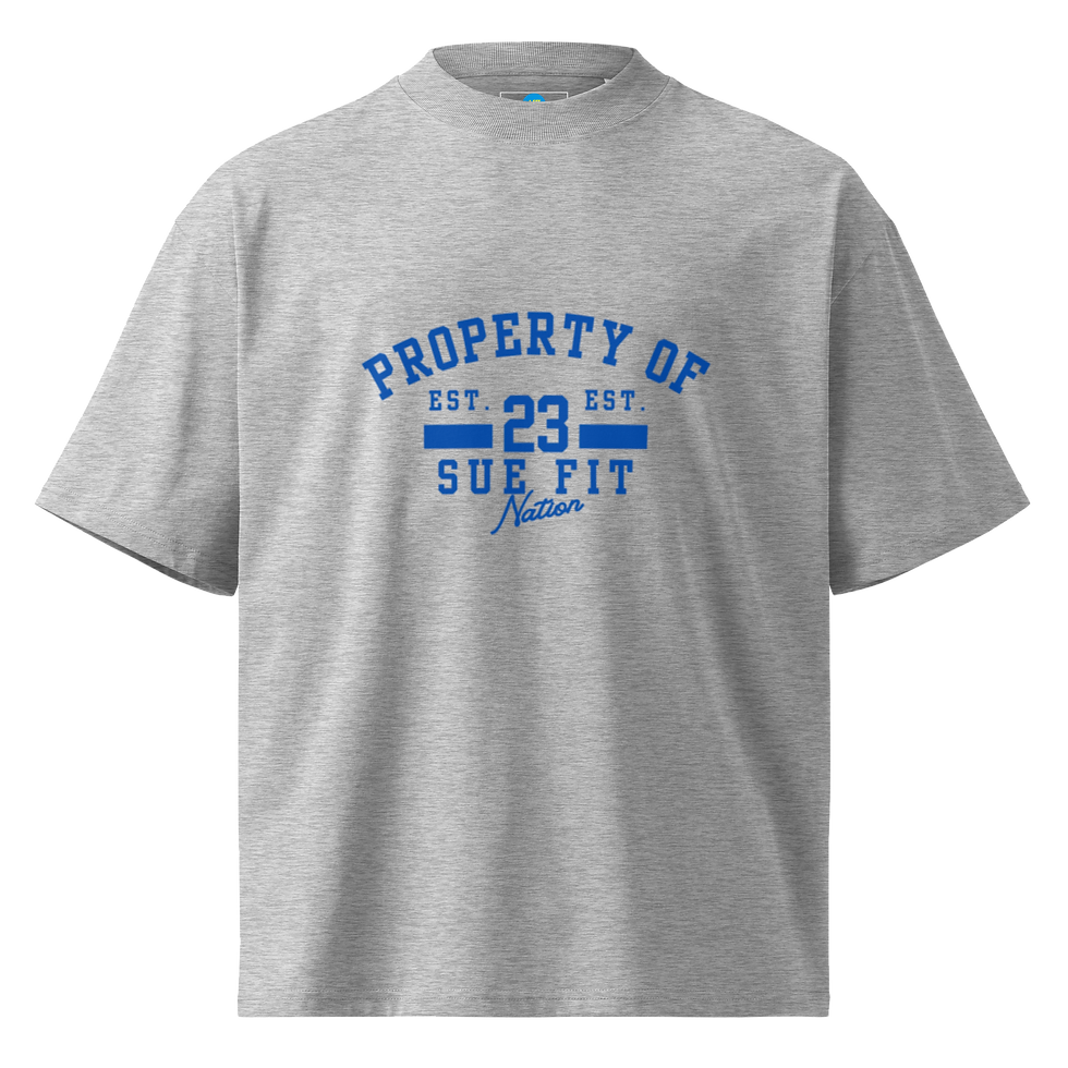 Thumbnail: Property Oversized high neck t-shirt