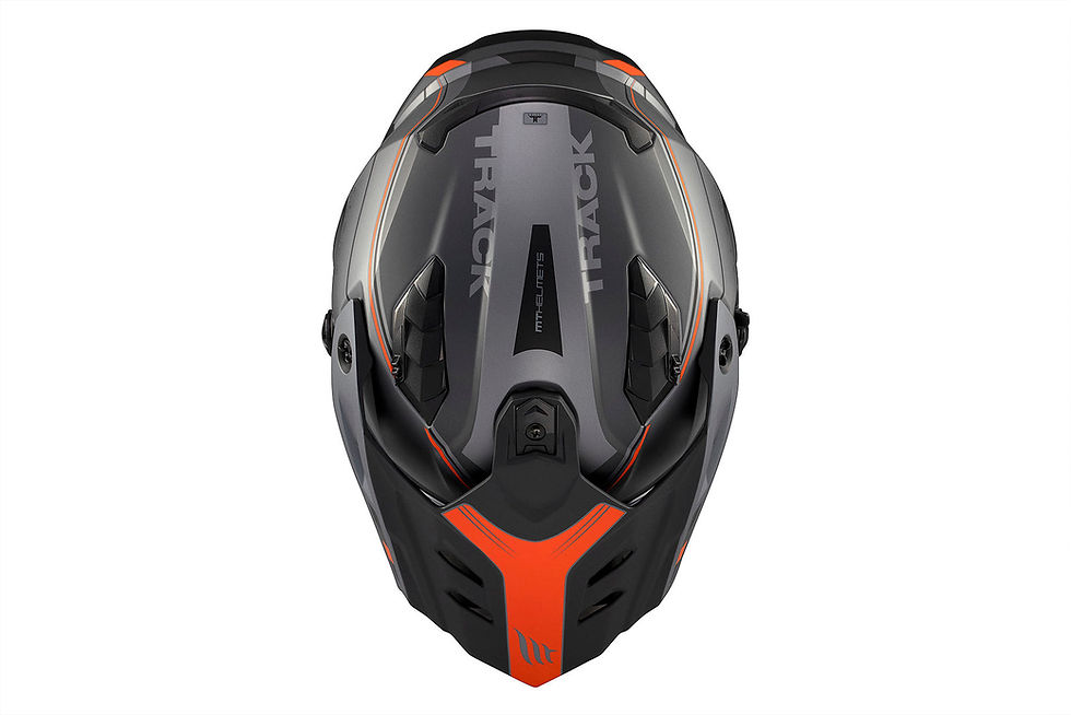 Miniatura: MT Helmets - TRACK SV ARIES C4 MAT