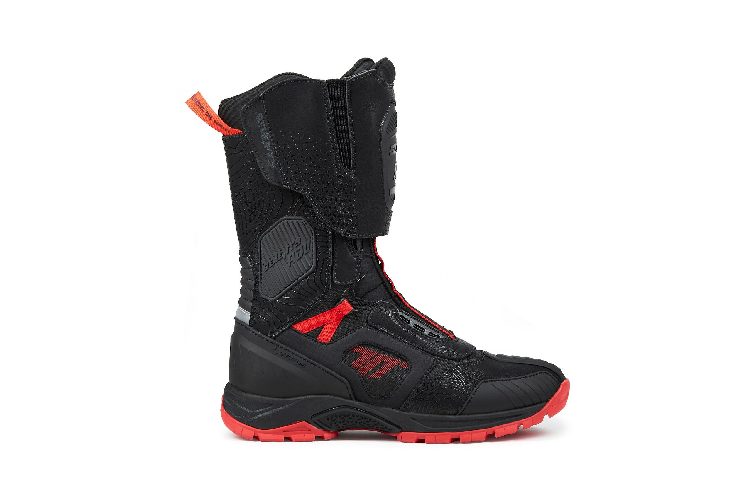 SEVENTY DEGREES - BOTTE SD-BA6 STELVIO HIGH NOIR/ROUGE 36