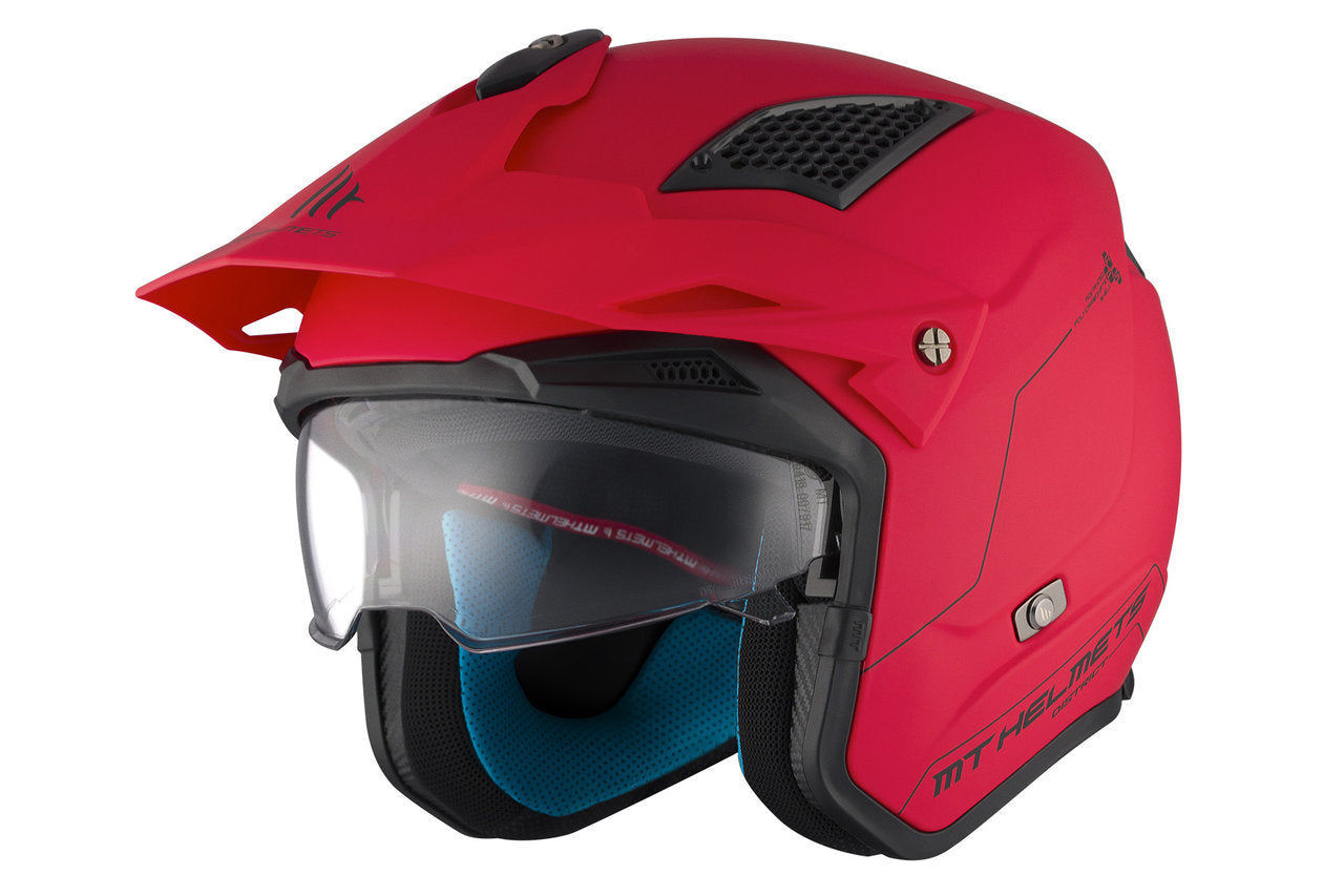 MT Helmets - District SV S Solid A5 Mat