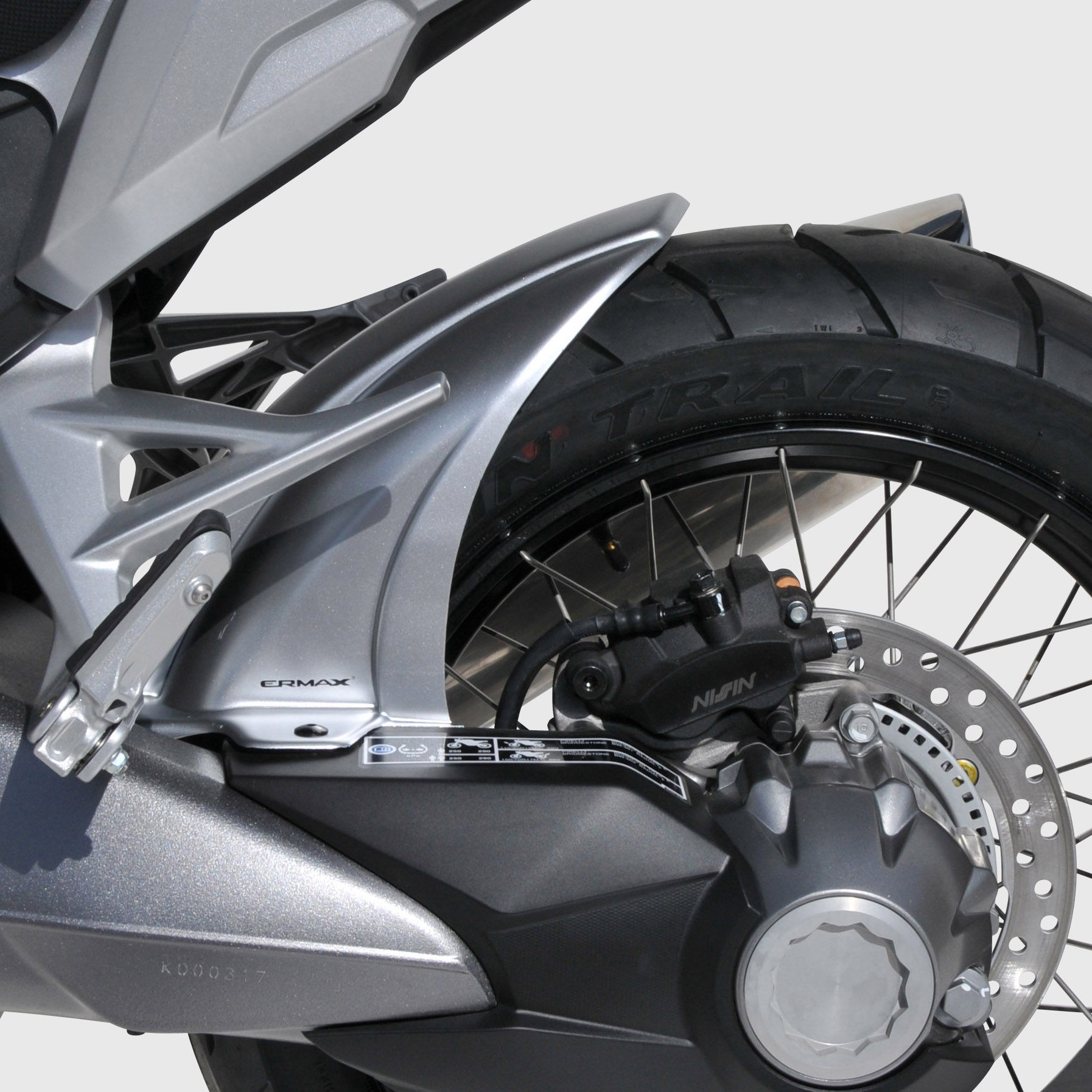 Ermax Garde boue arrière Honda VFR 1200 X CROSSTOURER 2012-2015