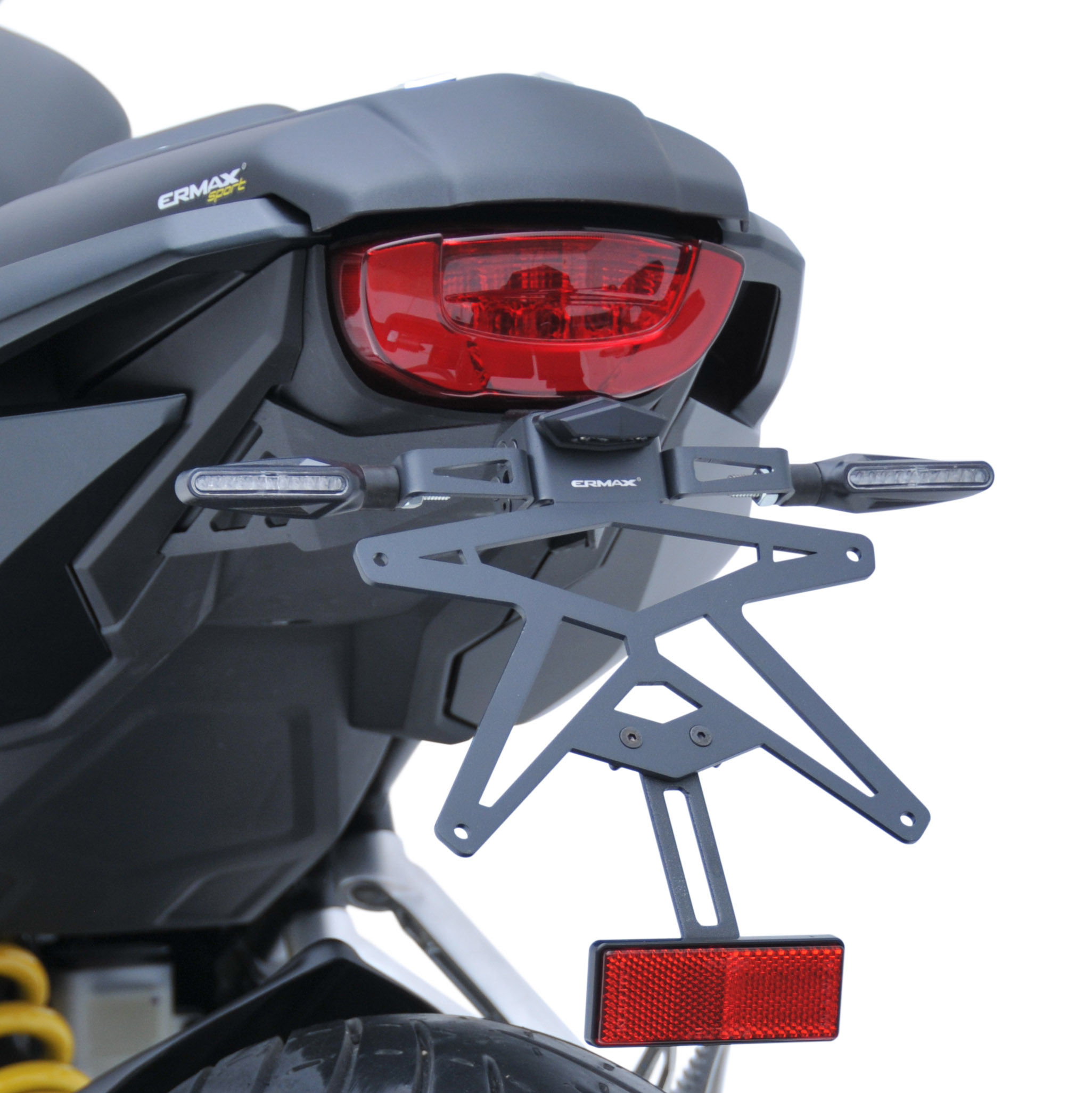 Ermax Support de plaque aluminium CB 650 R - Or