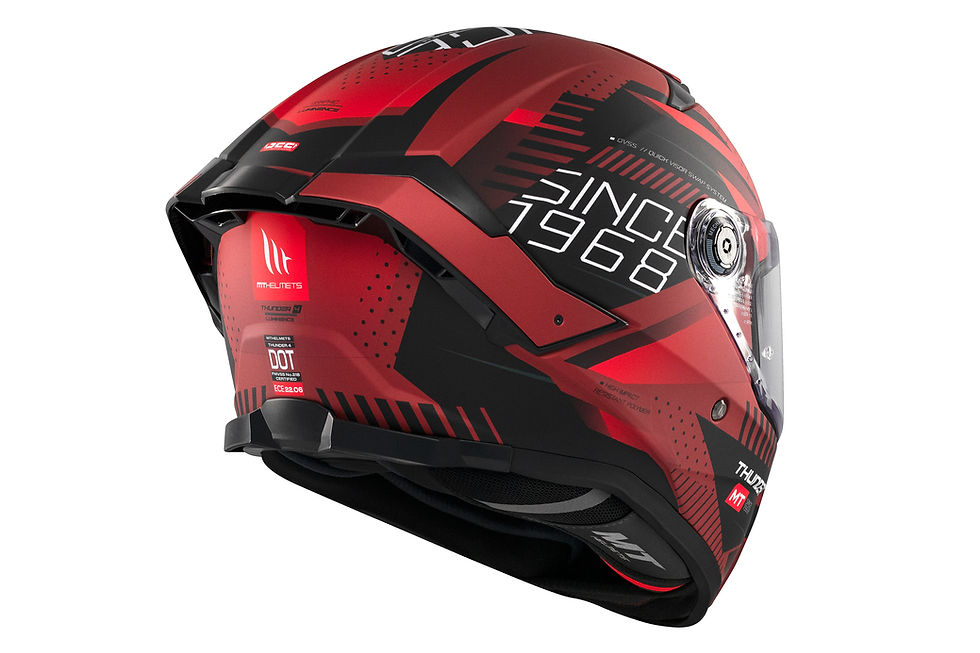Miniatura: MT Helmets - Thunder 4 SV Luminence D5 Mate