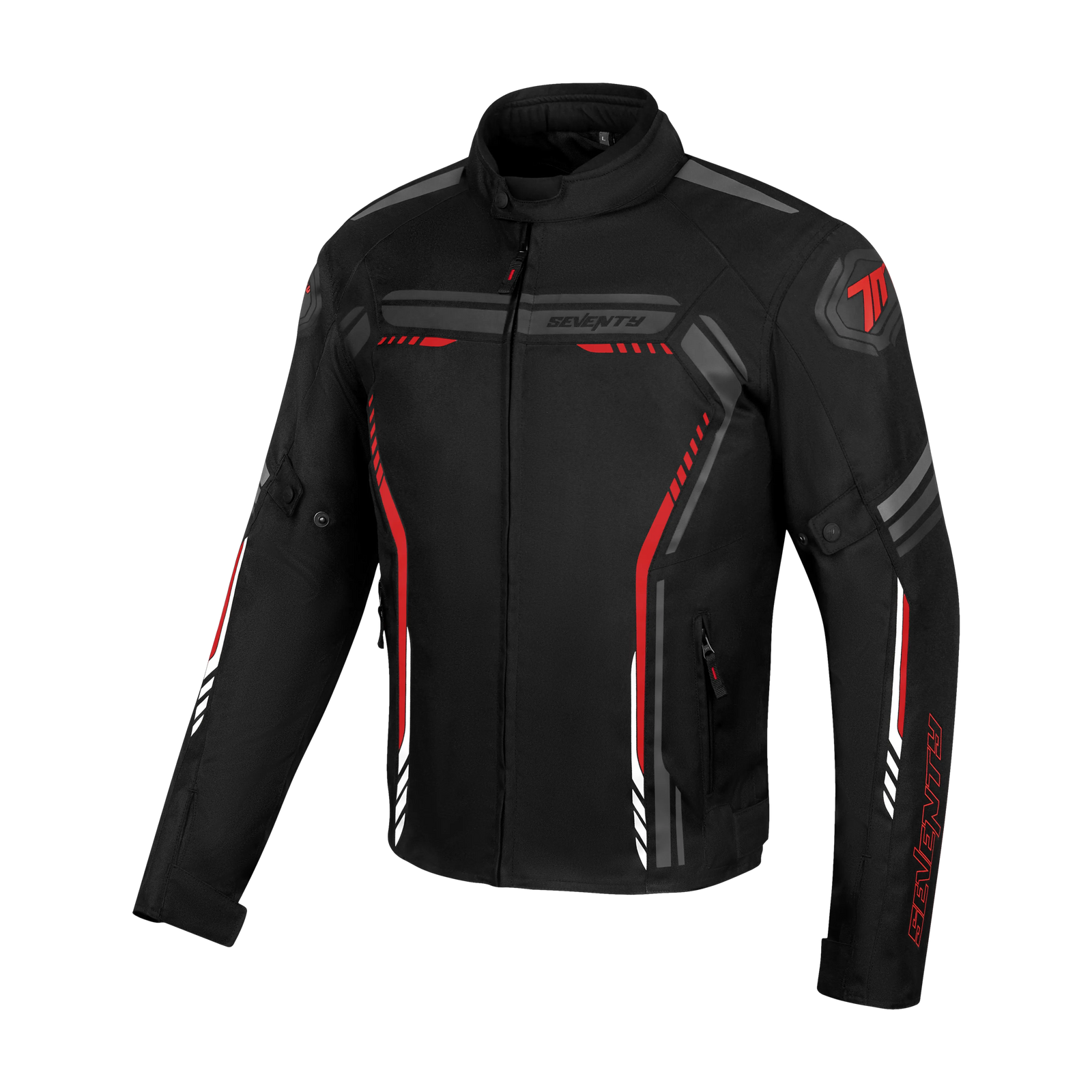 Seventy Degrees - SD-JR65 Piston homme noir/rouge/blanc (SD24264)